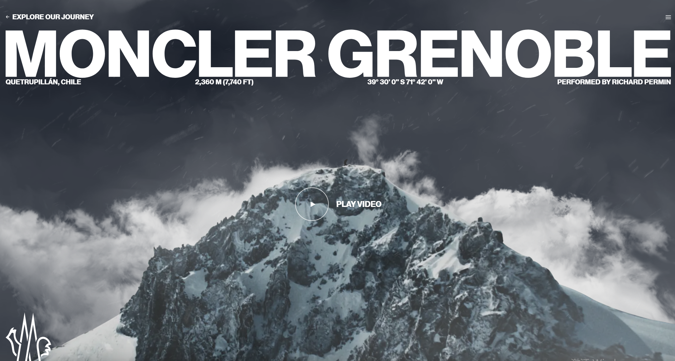 Moncler 重启支线品牌 Moncler Grenoble，聚焦“高性能滑雪服”