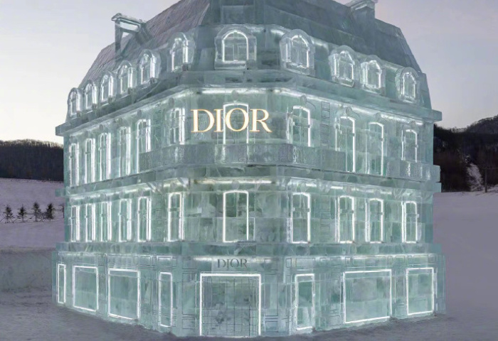 让童话照进现实！Dior 在吉林松花湖造了一座“水晶宫”