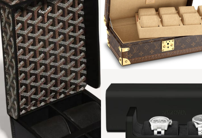 特写｜探秘奢侈“表盒”：从LV到Goyard, 顶级箱包品牌如何为名表做“陪衬”？