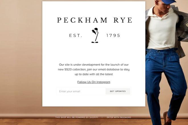 六代传承的英国定制西装品牌 Peckham Rye 被品牌管理公司 Brand Machine Group 收购