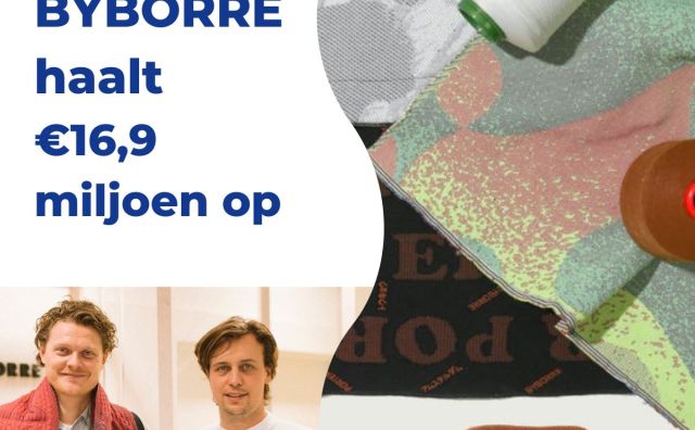 荷兰纺织创新工作室 ByBorre 完成1690万欧元B轮融资