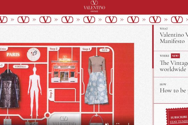 Valentino 推出中古转售项目“2.0”版本：新增伦敦、巴黎、首尔三个全新活动地点