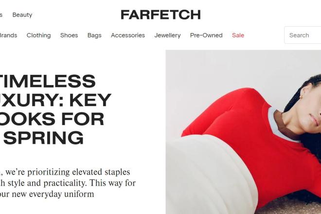 奢侈品电商 Farfetch 去年收入增长3%至23亿美元，第四季度有所下滑