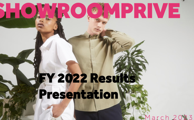 法国时尚电商 Showroomprivé 2022财年收入下降9.2%，下半年营收低于预期