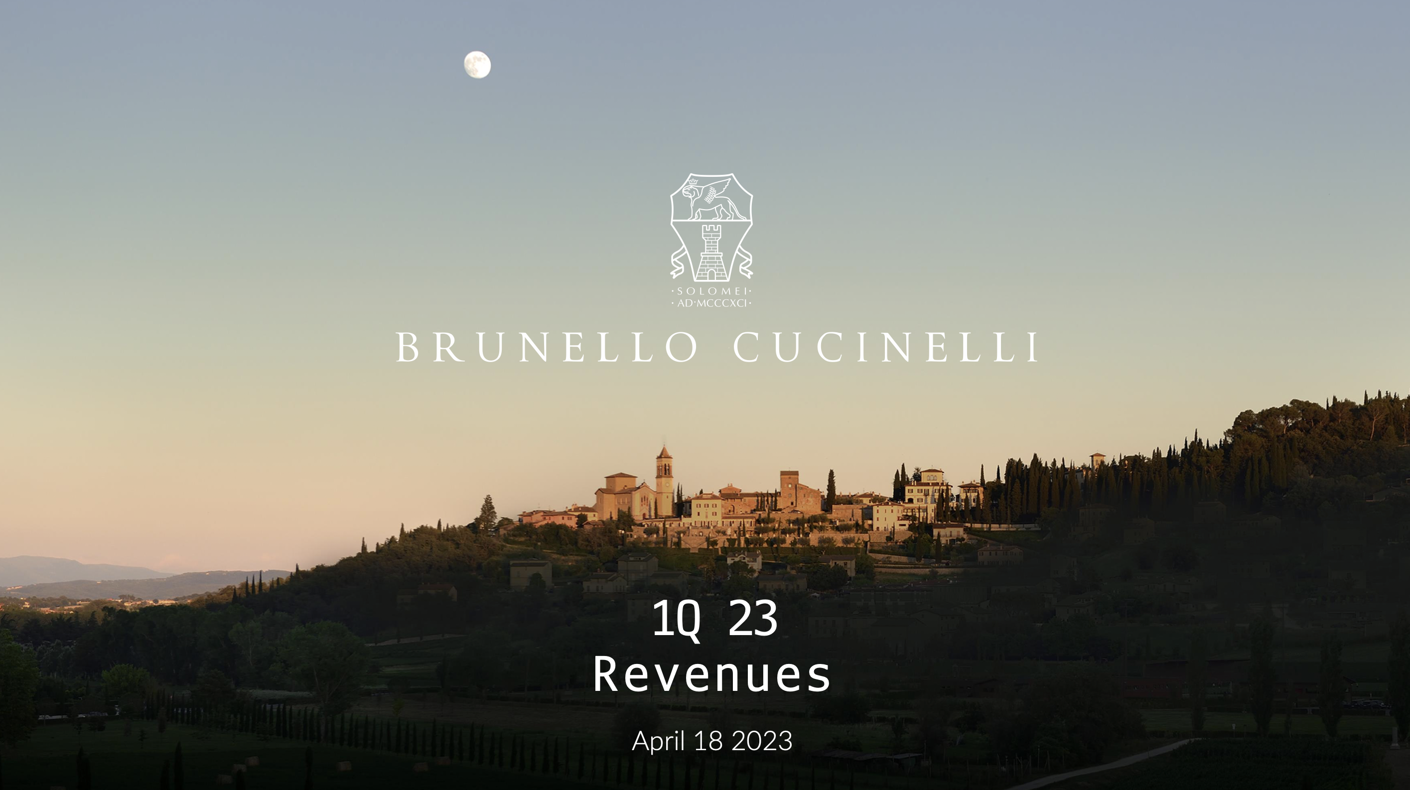 亚洲市场大涨56%！Brunello Cucinelli 一季度收入增长34.7%，中国保持积极趋势