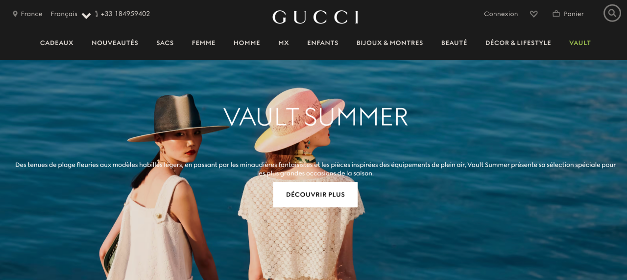 Gucci 线上概念店 Vault 与八家品牌合作打造夏季系列