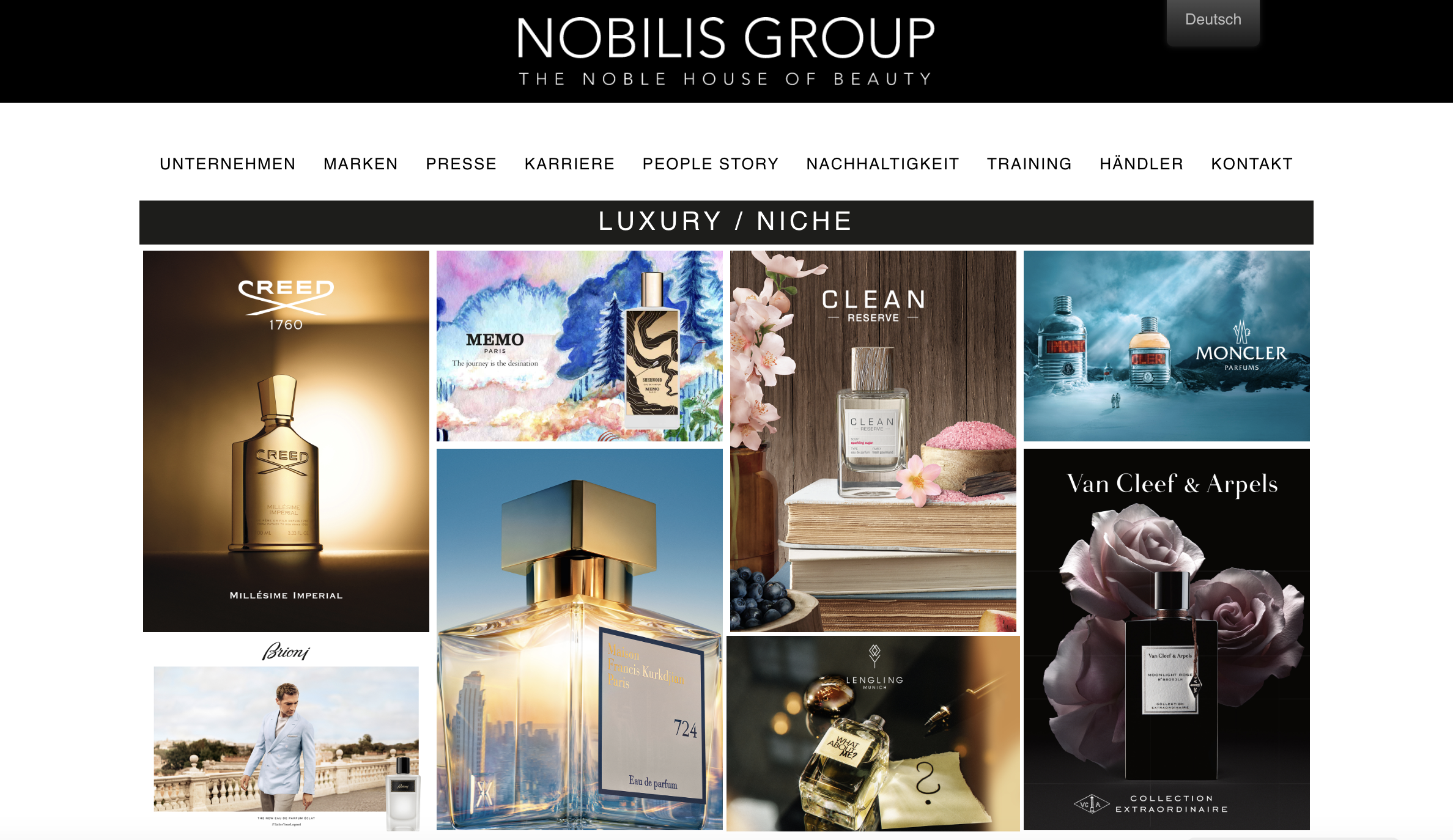 德语区高端香水分销商 Nobilis Group 50%股份被国际旅游零售商 Gebr. Heinemann 收购