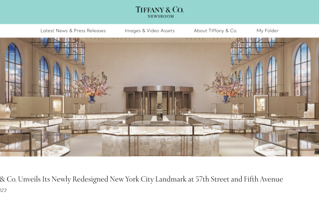 Tiffany & Co. 成为首家净零排放目标获得 SBTi 认可的奢侈珠宝品牌