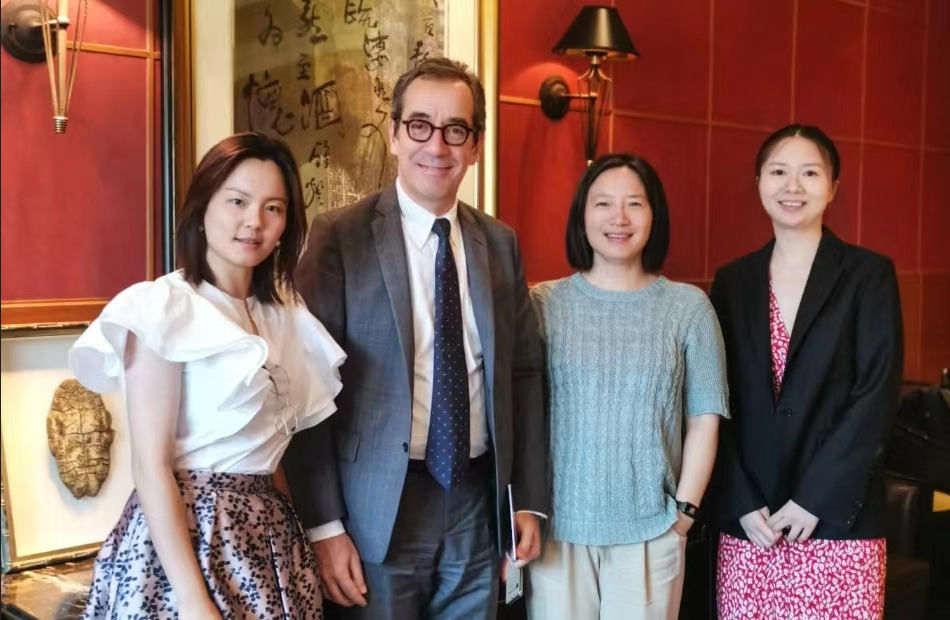 快讯 | 华丽志团队与Bernstein首席奢侈品分析师在北京会面交流