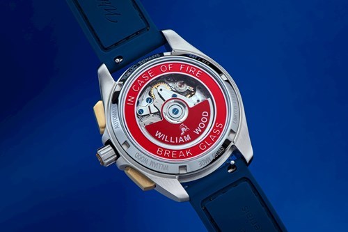 以消防为灵感的英国奢侈钟表品牌William Wood Watches 与奢侈钟表零售商 Watches of Switzerland建立合作关系