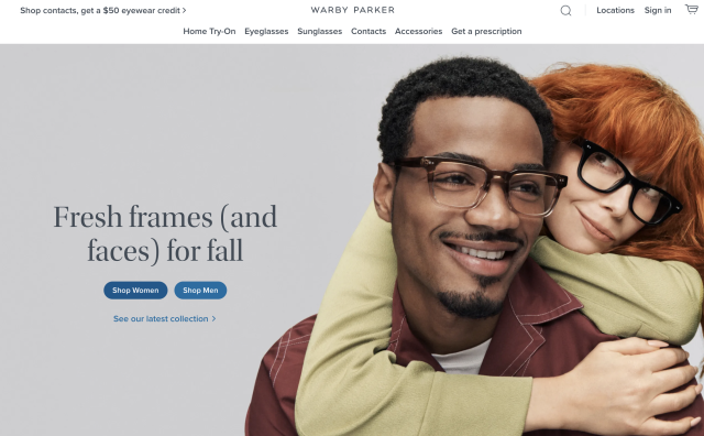 美国互联网眼镜公司 Warby Parker 上季度净收入增长11%，今年将新开40家门店