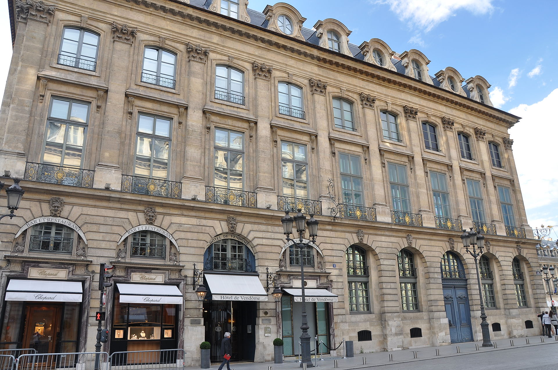 瑞士奢侈腕表珠宝品牌 Chopard 收购巴黎旺多姆酒店 Hôtel de Vendôme