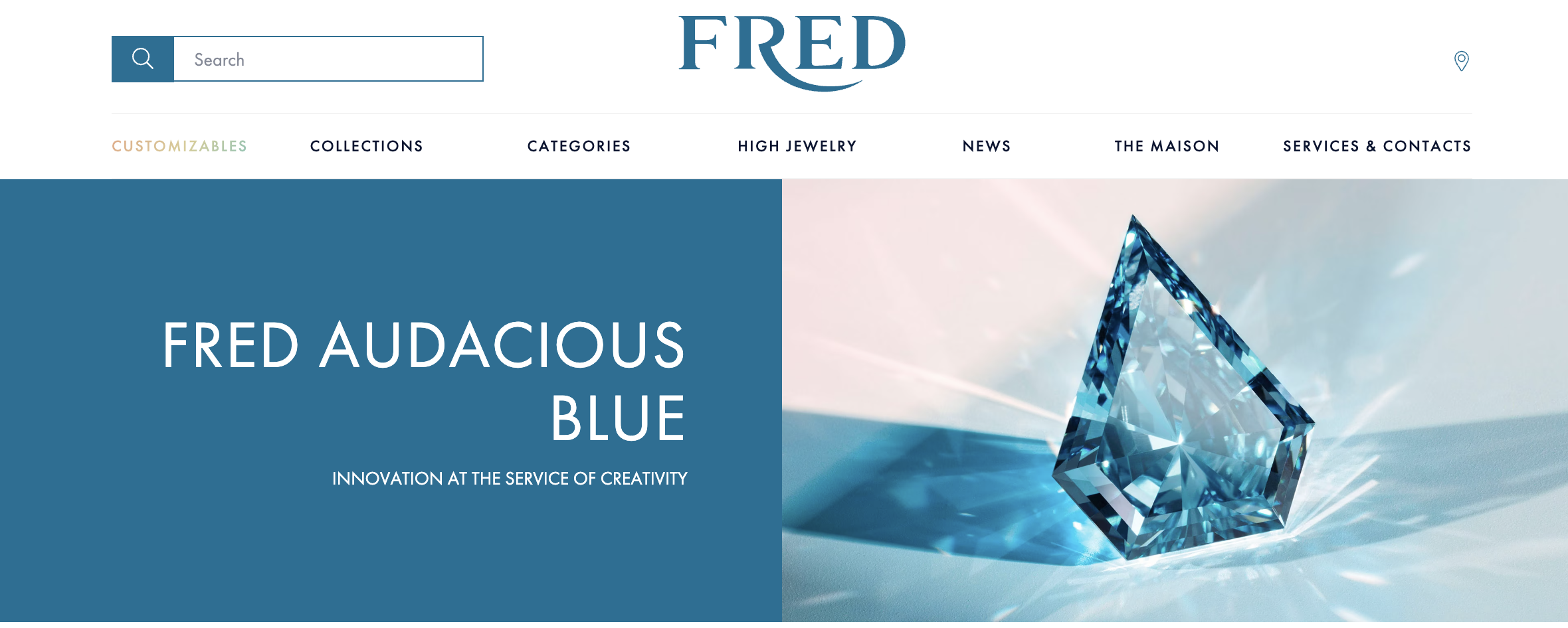 法国现代珠宝品牌 FRED 推出首颗培育钻石及高珠系列