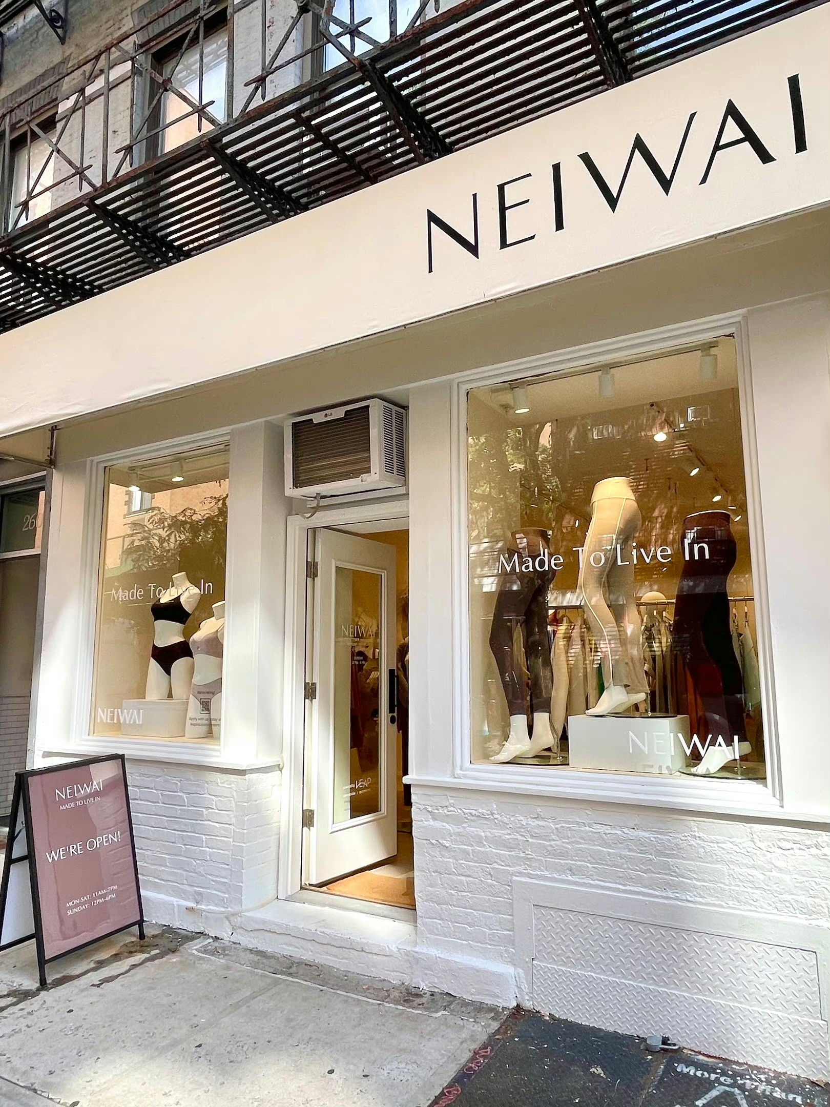 NEIWAI 内外三个月内接连在新加坡、美国开设海外首店及北美首店