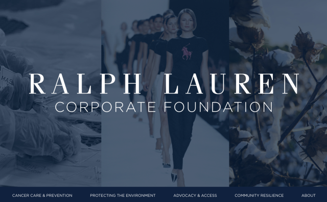 Ralph Lauren 基金会将资助南加州大学建设癌症预防中心