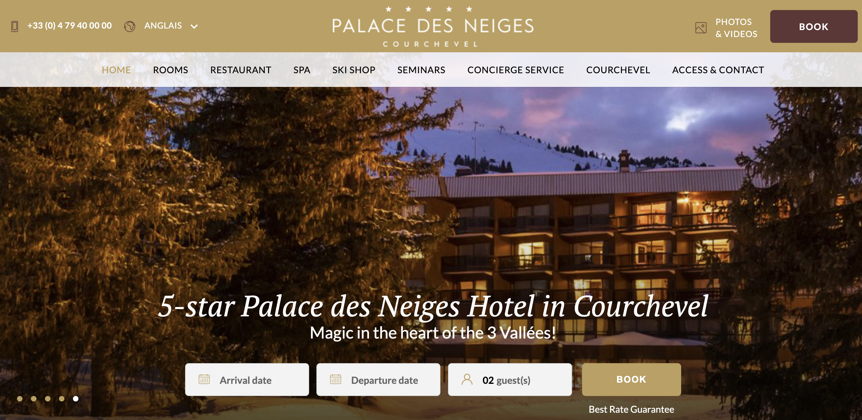 摩纳哥王室旗下酒店集团收购173年历史的阿尔卑斯山滑雪度假酒店 Palace des Neiges