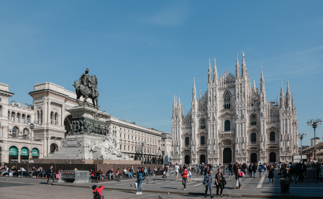 杰尼亚集团将为米兰大教堂广场建设全新花坛