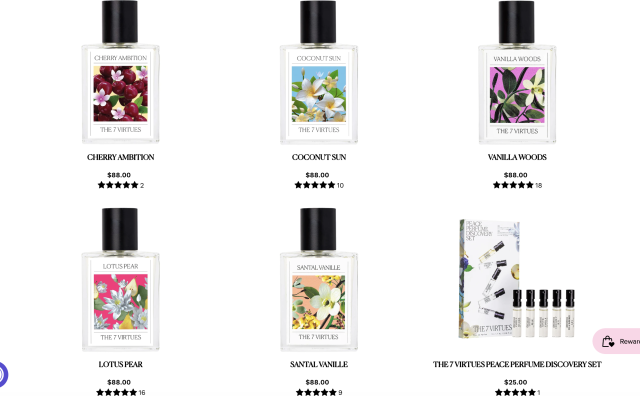 联合利华风投部门投资加拿大清洁香水品牌 The 7 Virtues 