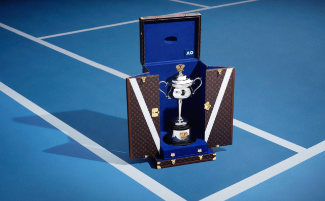 路易威登成为澳大利亚网球公开赛官方奖杯箱合作伙伴