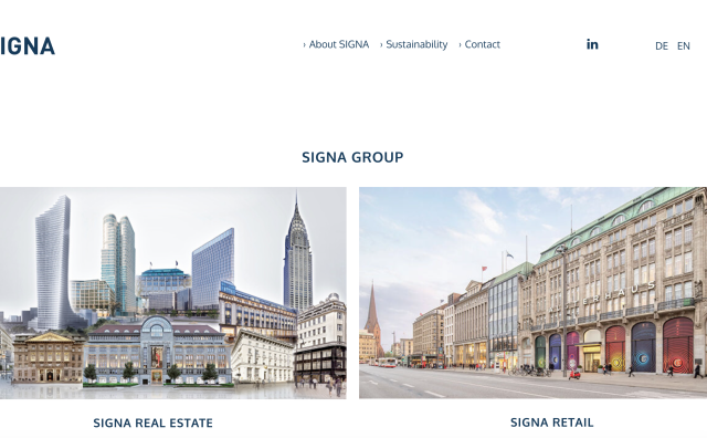 英国高端百货 Selfridges 的股东、欧洲不动产集团 Signa Group 提请破产管理