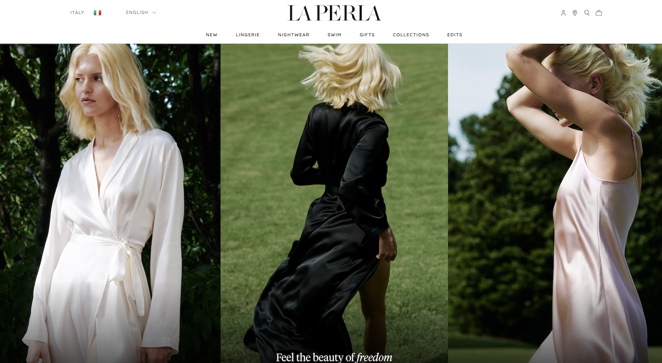 意大利奢华内衣品牌 La Perla 的英国分公司将被司法清算