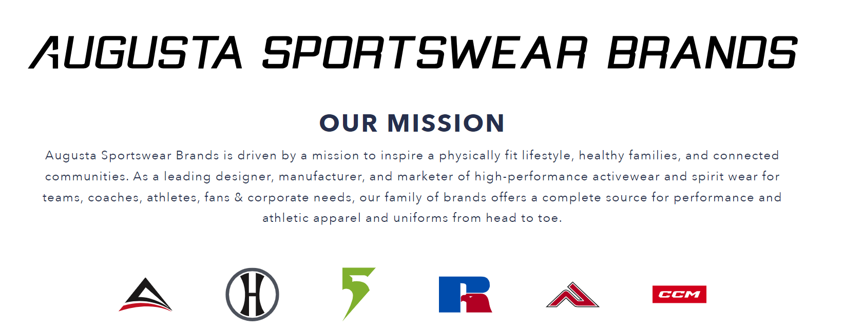 美国青少年体育服装供应商 Augusta Sportswear、Founder Sport被投资公司 Platinum Equity 收购