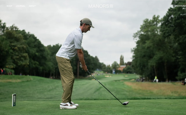 立志成为高尔夫界的“始祖鸟”，Manors Golf 完成 100 万英镑种子期D轮融资