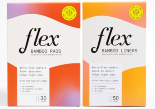 美国可持续经期护理品牌 Flex获 MLB棒球明星夫妇数百万美元投资，推出竹纤维新品护垫
