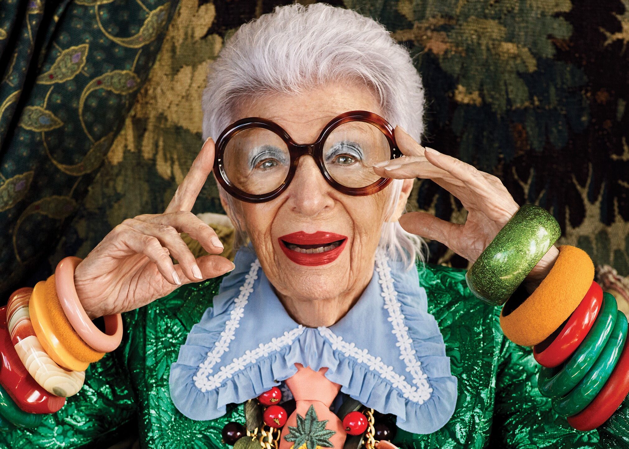 全球最高寿的时尚偶像 Iris Apfel 去世，享年102岁