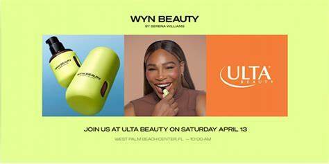 网坛名宿“小威”推出清洁彩妆品牌 Wyn Beauty