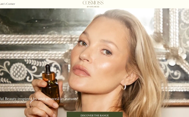 Kate Moss 进军彩妆市场打造个人品牌