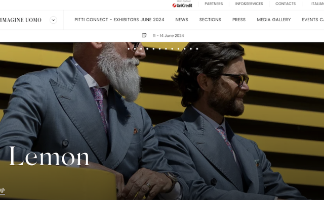 今年头两个月，中国大陆市场跻身意大利男装出口第四大市场，增幅高达62.9%