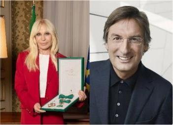 意大利总统为路易威登CEO和范思哲艺术总监授勋