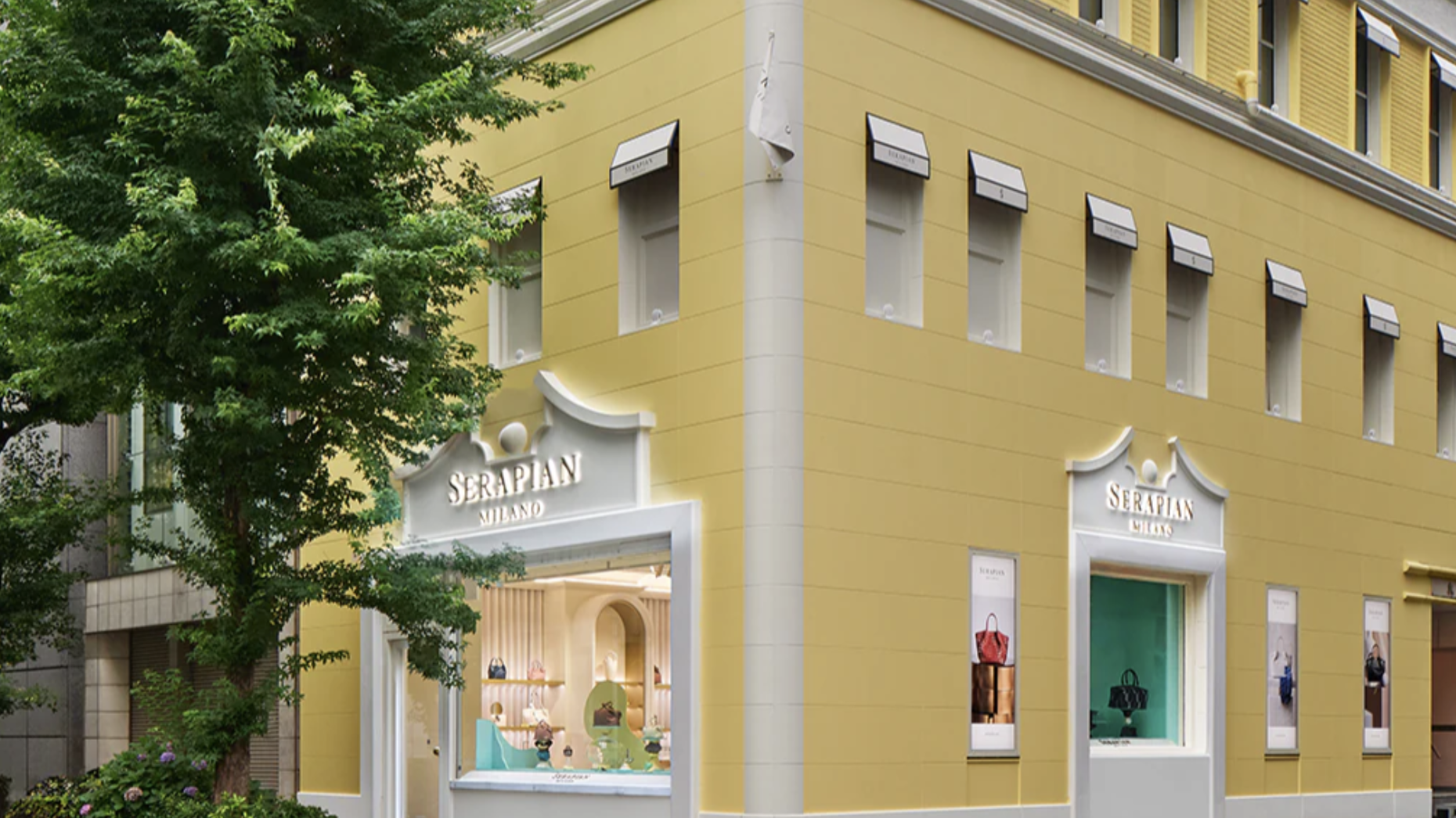 历峰集团旗下的米兰奢华皮具品牌 Serapian 开设日本首店