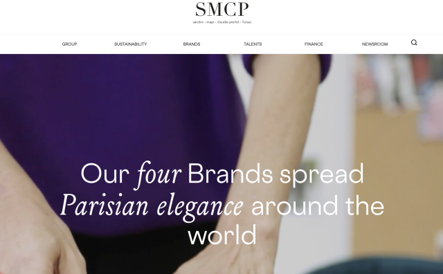 Sandro、Maje的母公司SMCP上半年销售额下滑3.6%，除中国外的其他市场表现良好