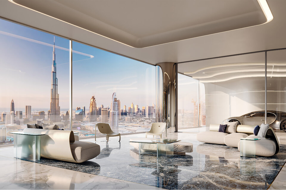 豪华跑车品牌布加迪在迪拜推出奢华房地产项目