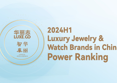 English Version：Luxury Jewelry &Watch Brands in China Power Ranking 2024 H1