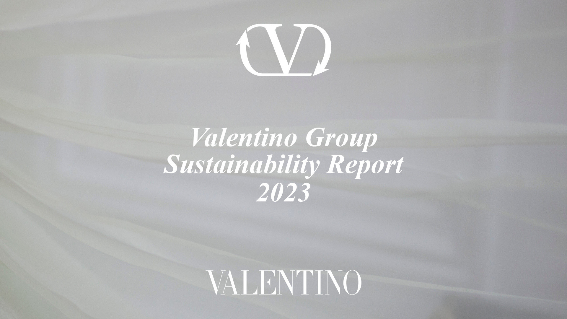 Valentino发布第二份可持续报告：碳足迹降低6%，70%以上的主要原材料实现可追溯