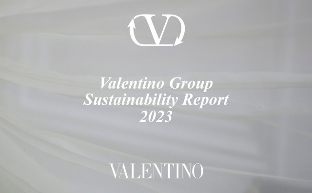 Valentino发布第二份可持续报告：碳足迹降低6%，70%以上的主要原材料实现可追溯