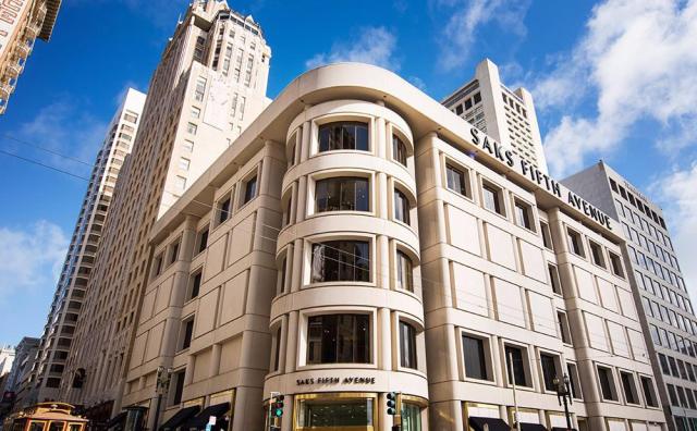 奢侈品百货 Saks 的旧金山联合广场店从8月底起将仅限预约客人进入