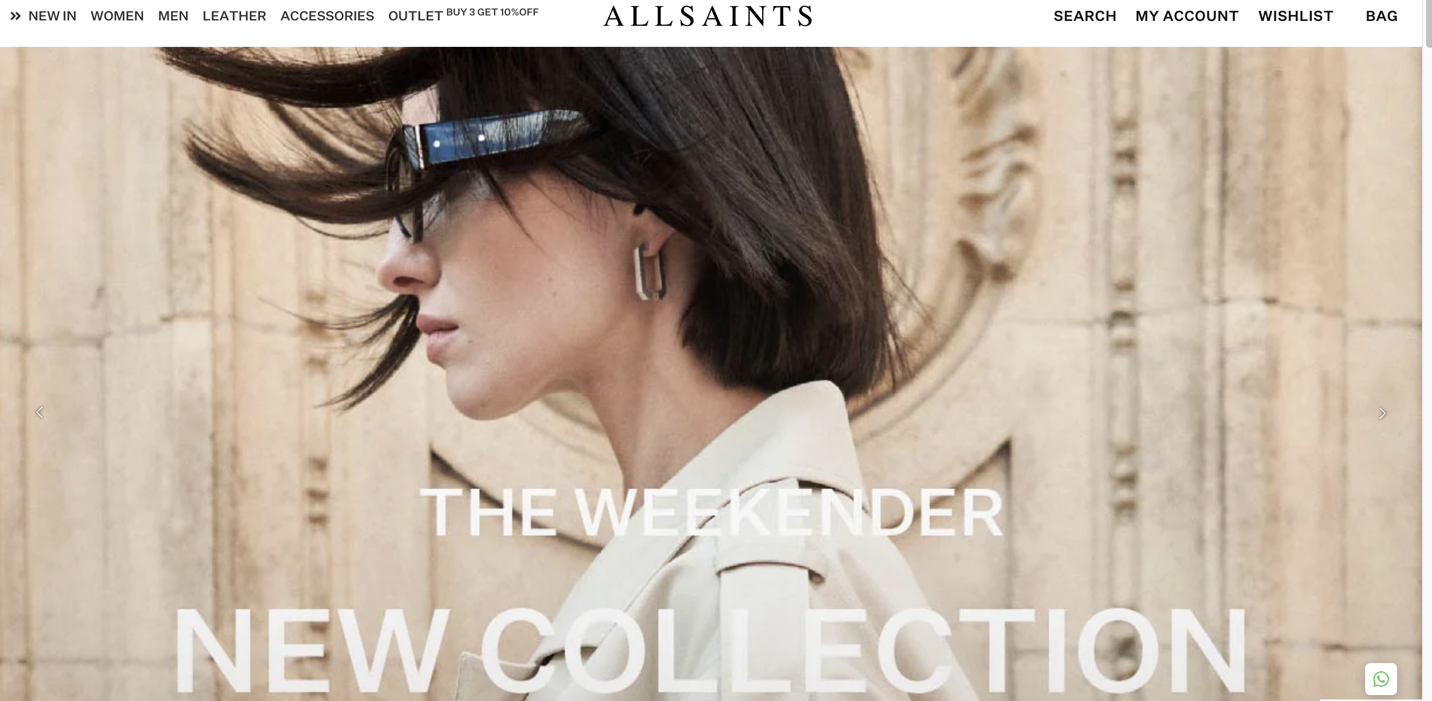 英国高街品牌 AllSaints 上财年销售收入4.6亿英镑，在上海开出中国大陆首店