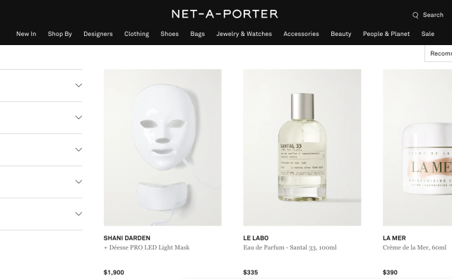 奢侈品电商 Net-A-Porter 宣布将美妆业务从直营转为联营模式