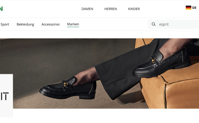 Esprit 在欧洲的知识产权被德国最大的鞋履零售商 Deichmann 收购