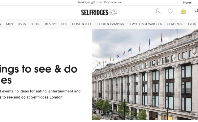 沙特主权基金PIF收购 Selfridges 百货30%的股份，持股比例增至40%