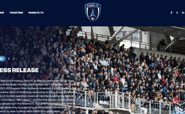 LVMH集团的 Arnault 家族拟联手红牛收购巴黎足球俱乐部 Paris Fc 多数股权