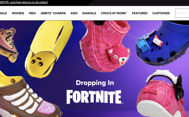 Crocs 集团上季度营收同比增长2%，股价大跌19%