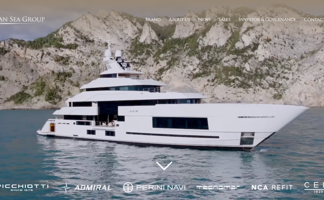意大利奢侈游艇集团 The Italian Sea Group 2024财年前三季度总营收达到2.9亿欧元，实现两位数增长