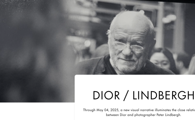 巴黎迪奥画廊举办传奇摄影师 Peter Lindbergh 展览