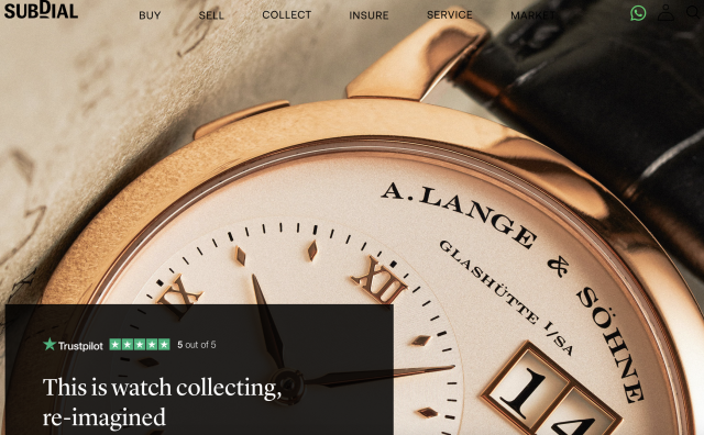 奢侈手表二手零售商 Watchfinder 创始人领投同行 Subdial