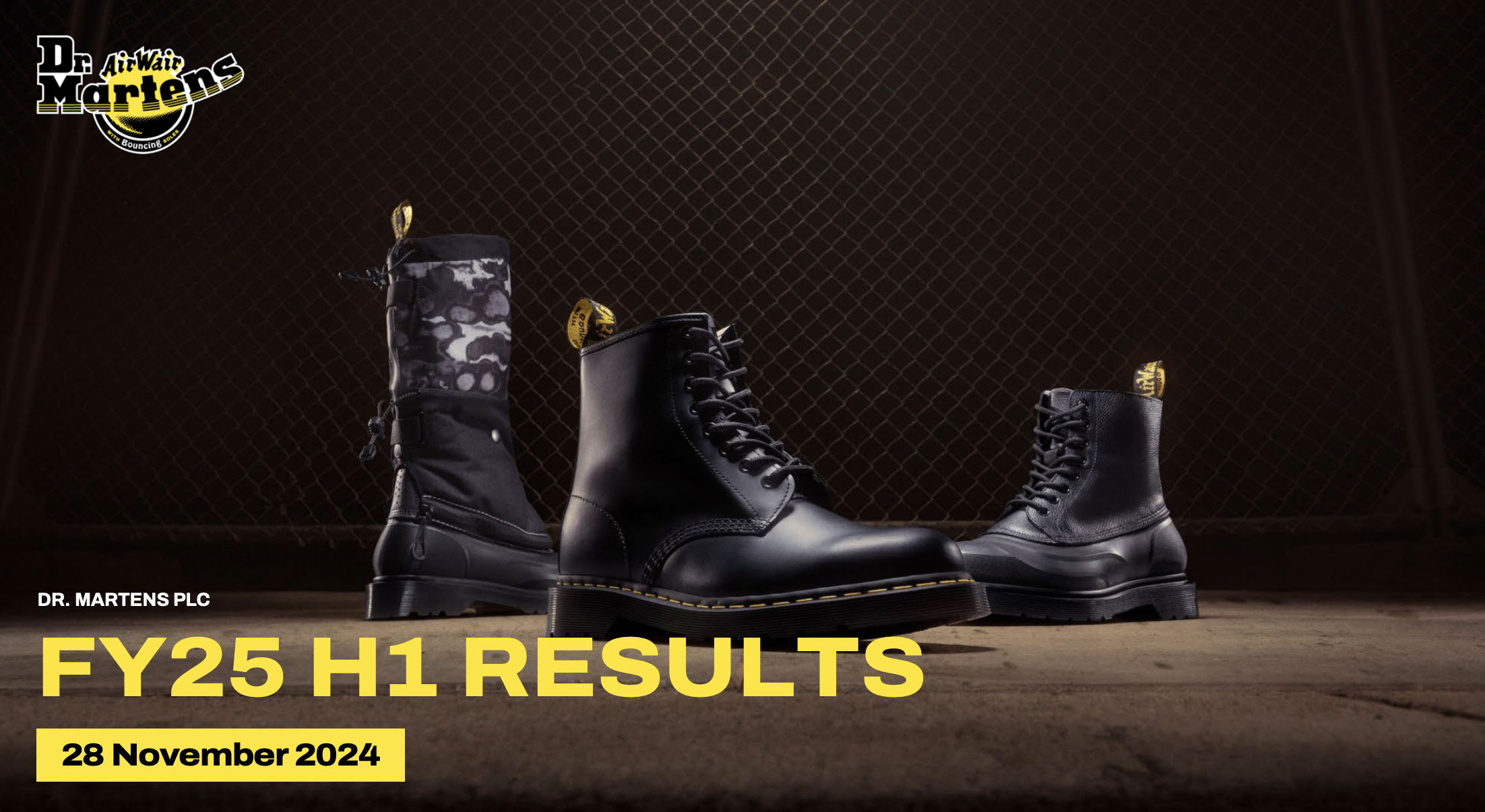 马丁靴 Dr Martens 上半财年销售收入同比下降18%，中国市场新开两家门店